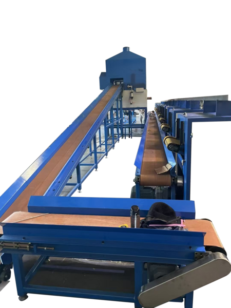 一拖十渠道平切铸板机